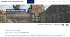 Desktop Screenshot of ferienhaus-am-solling.de